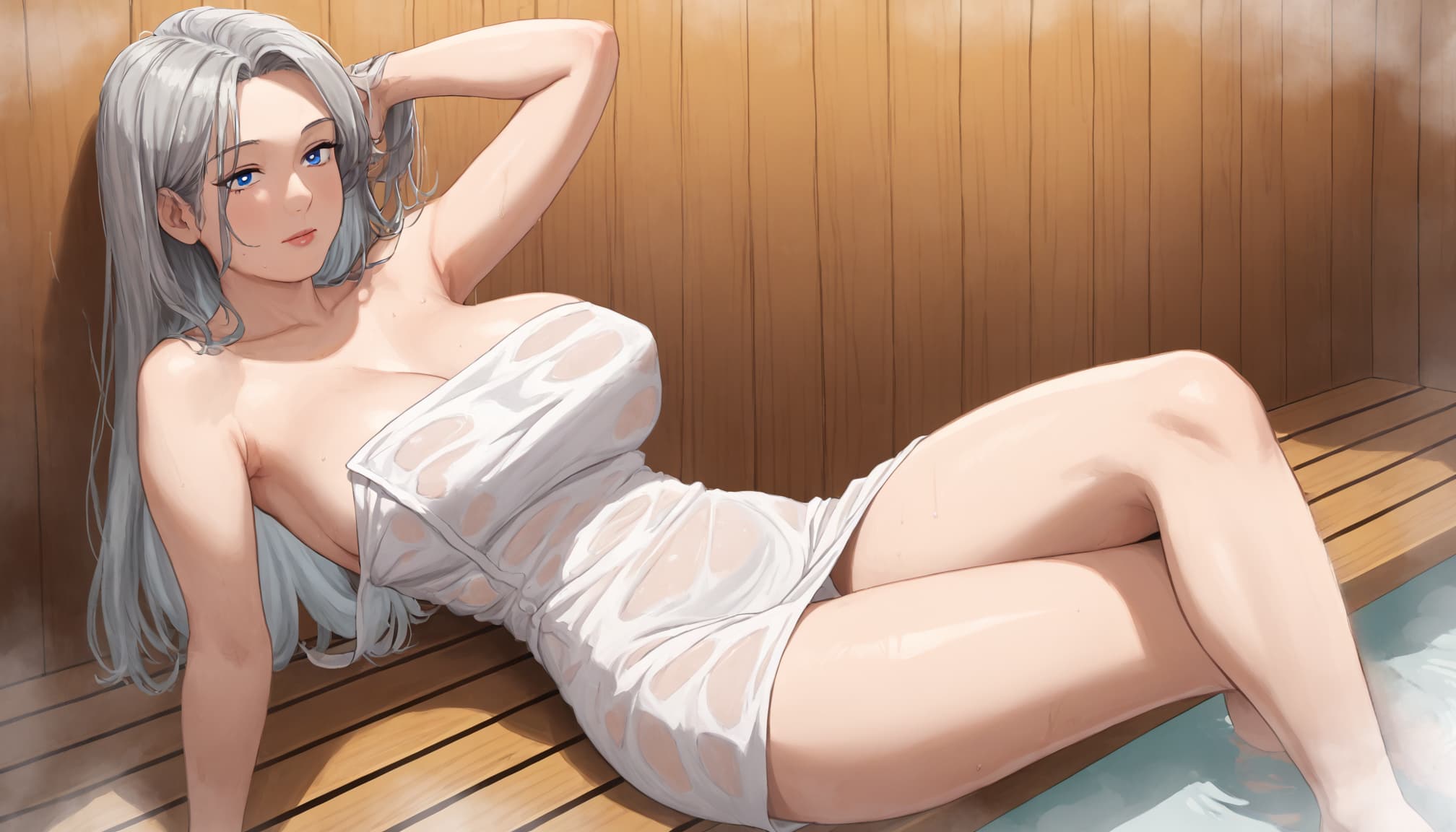 Peeking in the Sauna scenario cover