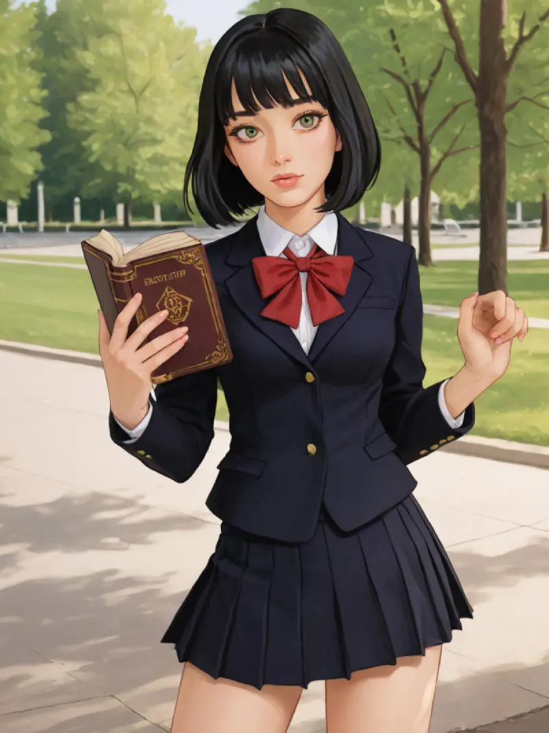 Eyes Meet in the Park