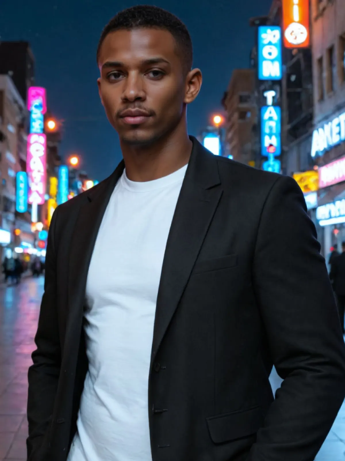 Bodyguard’s Rules — black athletic AI boyfriend roleplay scenario | LovePlay AI