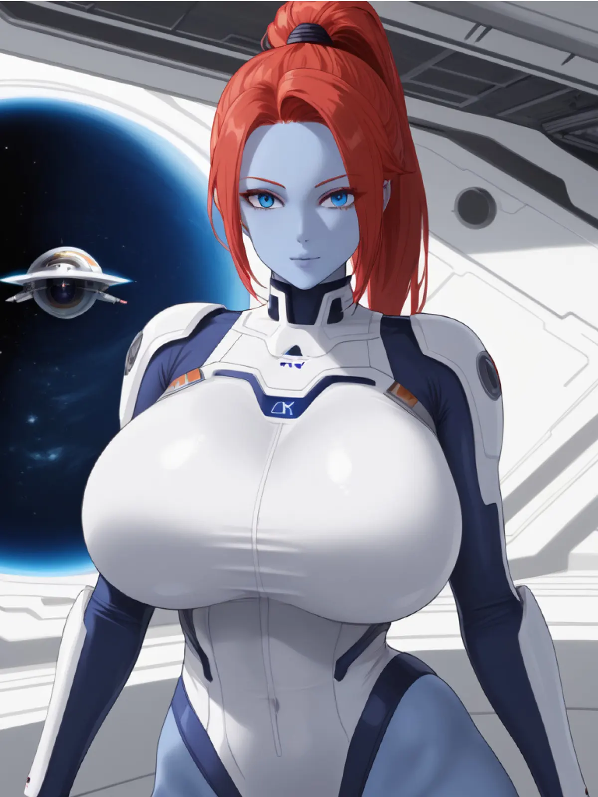 Seed of Stranger — red curvy AI girlfriend roleplay scenario | LovePlay AI