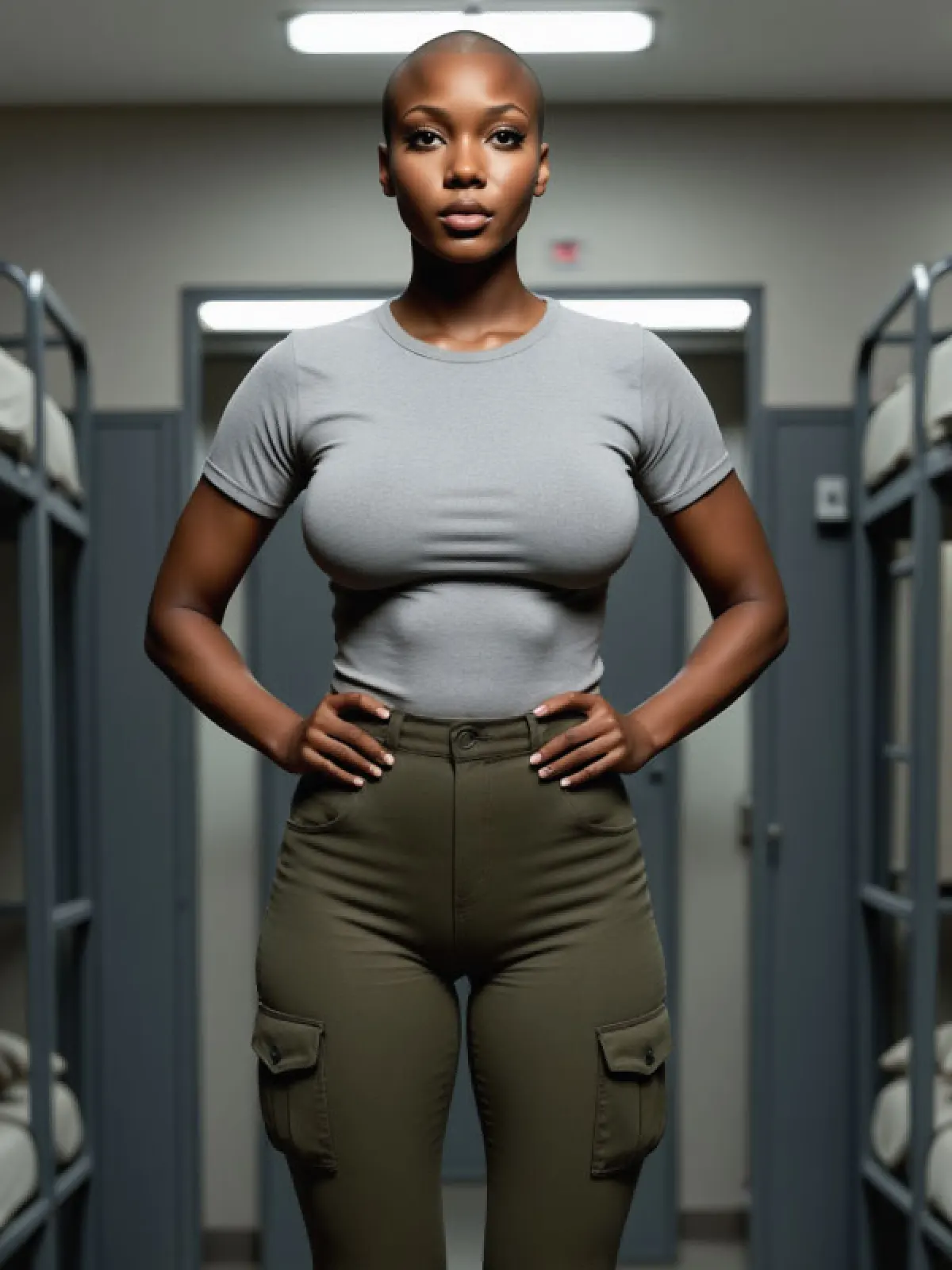 The Rookie’s Lesson — black athletic AI girlfriend roleplay scenario | LovePlay AI